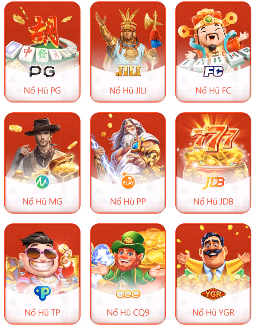 Sảnh Nổ Hũ LUBET – Jackpot 4 tầng